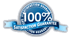 100% satisfaction guarantee